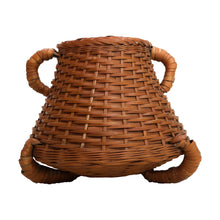 Load image into Gallery viewer, Vintage Japanese Woven Bamboo Basket
