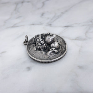 Vintage Classic Sterling Pendant