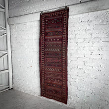 Load image into Gallery viewer, Rah Rah Wool Runner Kilim Flatweave Rug
