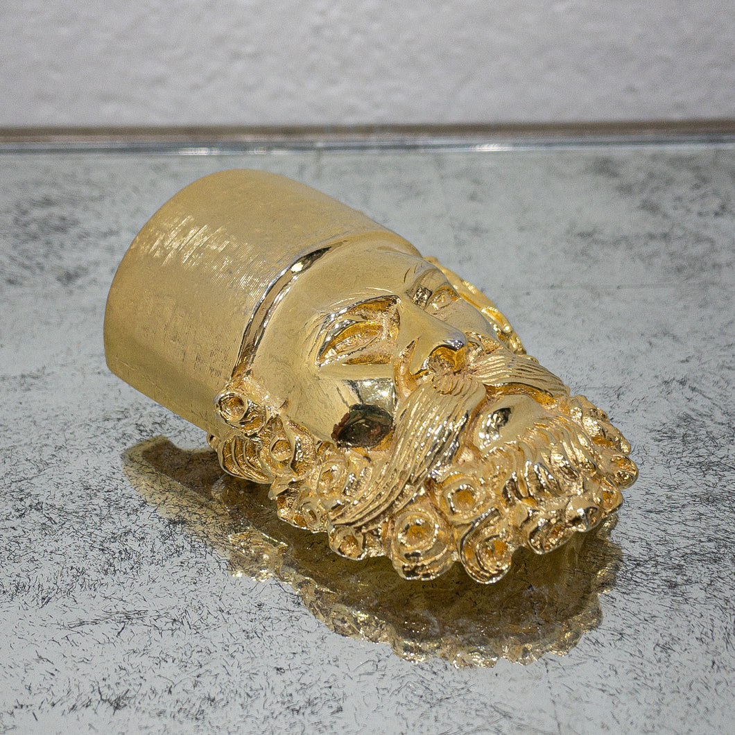 Vintage Judith Leiber Classic Polished Gold Plated Brooch