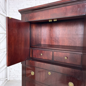 Ralph Lauren by Henredon Empire Deep Mahogany Chest of Drawers