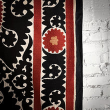 Load image into Gallery viewer, 1960s Large Suzani Embroidered Tapestry Textile
