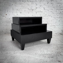 Load image into Gallery viewer, Baker Furniture Modern Regency Lacquered Mahogany Side Table
