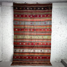 Load image into Gallery viewer, Cicim Wool Turkish Flatweave Rug
