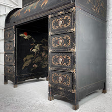Load image into Gallery viewer, Japanned Lacquered Secretary Desk
