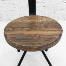 Load image into Gallery viewer, Set of 3 Industrial Black Iron Counter Stool
