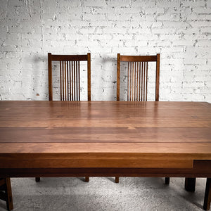 Vintage Stickley Mission Extendable Cherry Dining Table