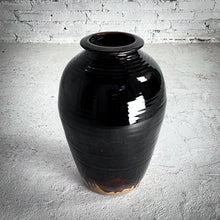 Load image into Gallery viewer, Large Hand Thrown Glazed Stoneware Vase
