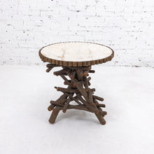 Load image into Gallery viewer, Vintage Adirondack Hickory Accent Table
